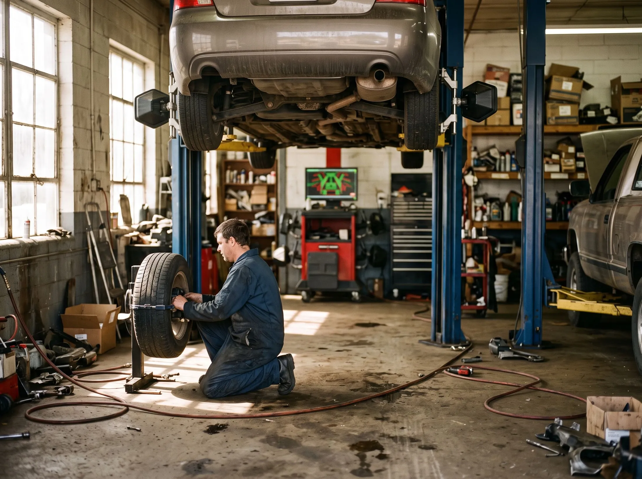 Wheel Alignment at Lloyd's Tire & Auto in Sandston, VA