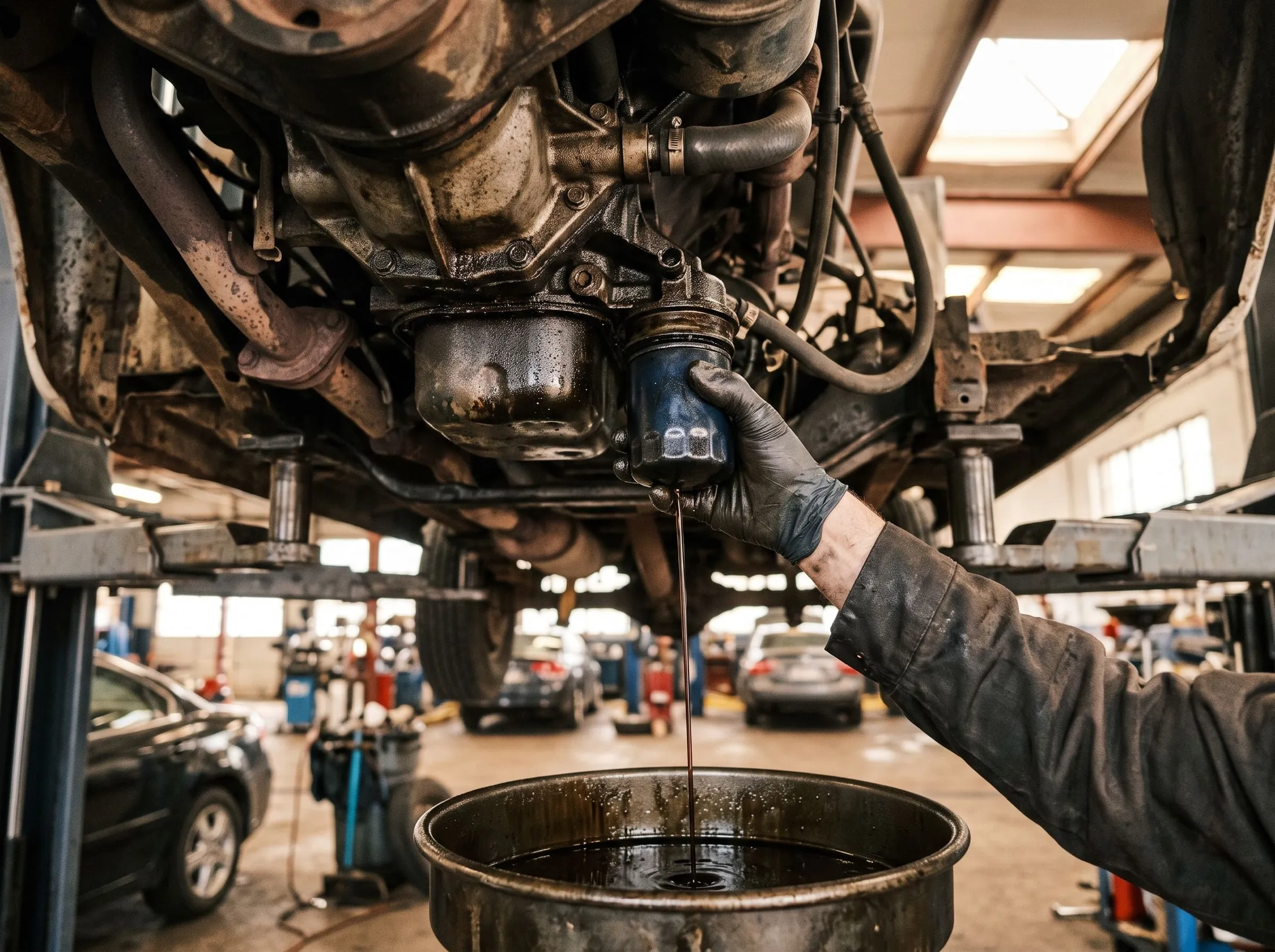 Oil & Fluid Services at Lloyd's Tire & Auto in Sandston, VA